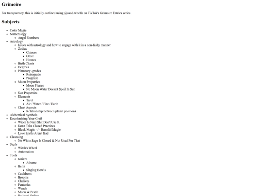 pages/grimoire screenshot