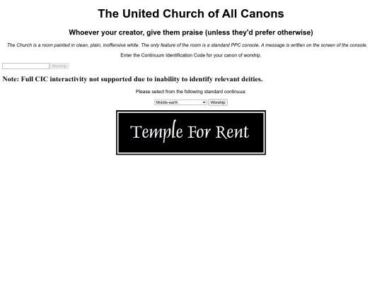 Temple/CanonHome screenshot
