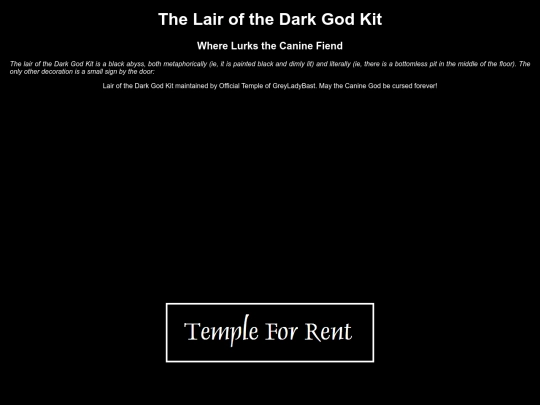 Temple/KitHome screenshot