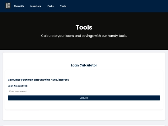 tools screenshot