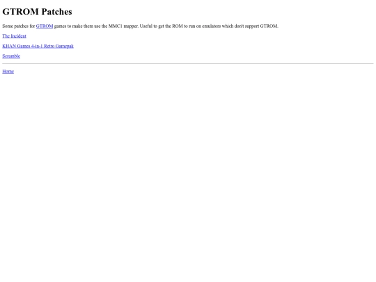 gtrom screenshot
