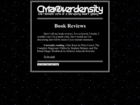 Content/reviews screenshot