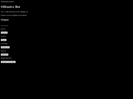 OFFENSIVEBOT1.O screenshot