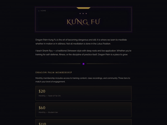 kungfu screenshot