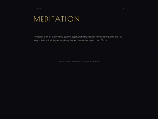 meditation screenshot
