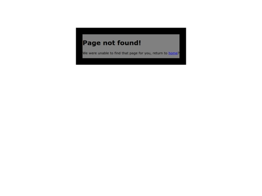 not_found screenshot
