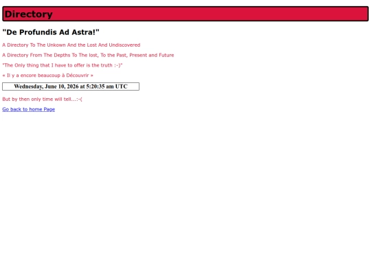 Directory screenshot