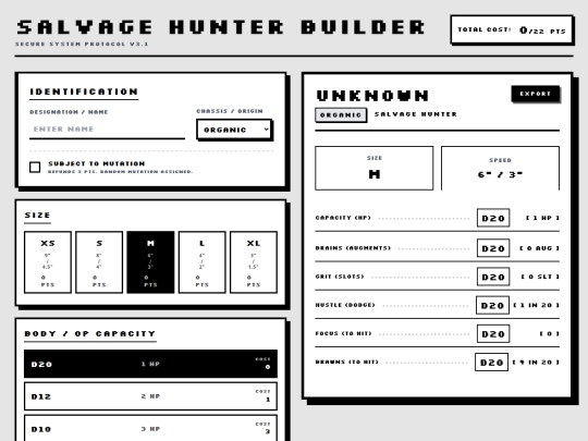 salvagehunter-builder screenshot
