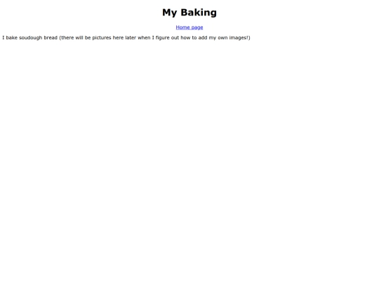 baking screenshot