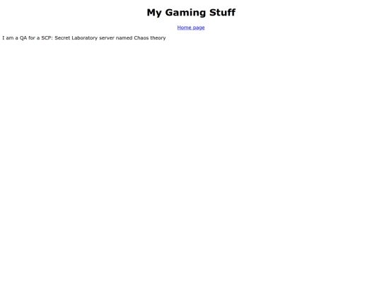 gamestuff screenshot