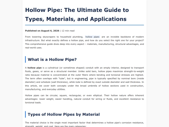 hollow-pipe screenshot