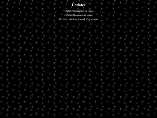 updates screenshot
