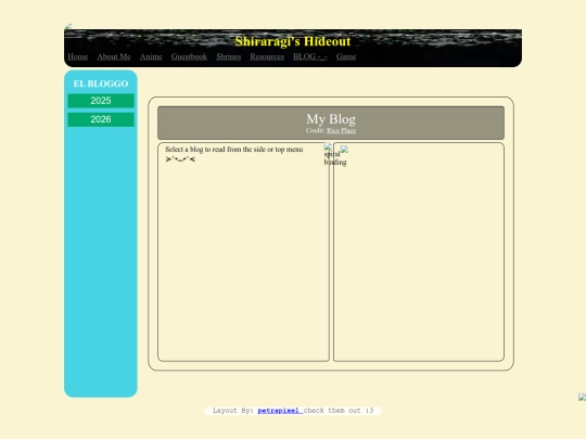 blog screenshot