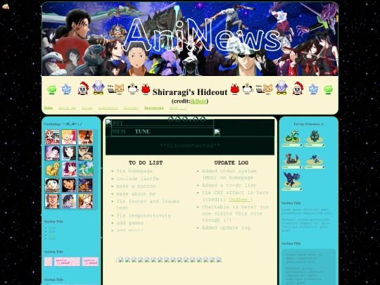 home screenshot