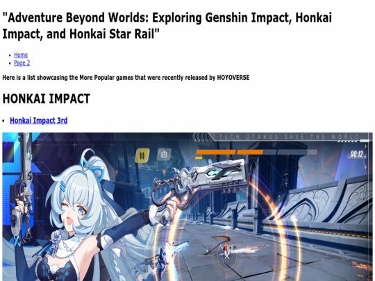 index screenshot