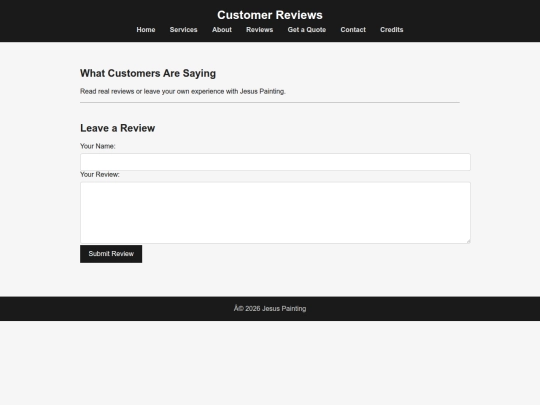 reviews screenshot