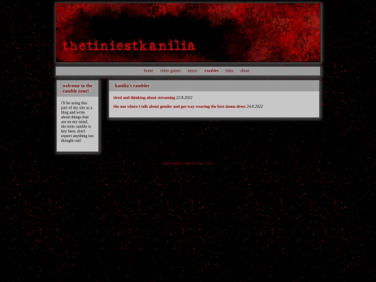 rambles screenshot
