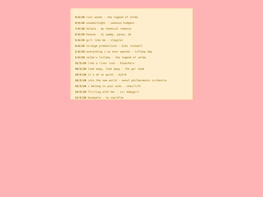 music screenshot
