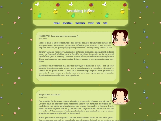 blog screenshot
