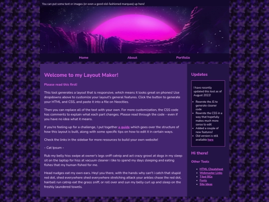 portfolio/pinkubani screenshot