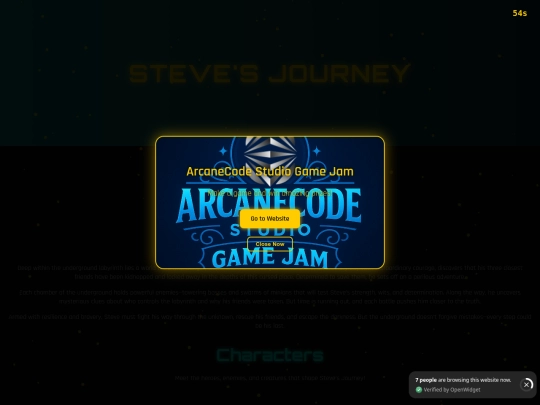 steves-journey screenshot