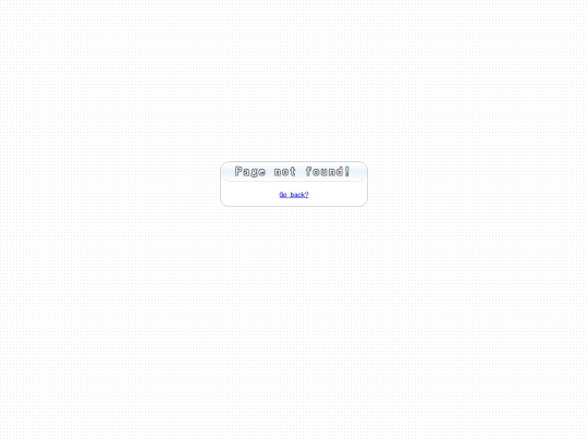 not_found screenshot
