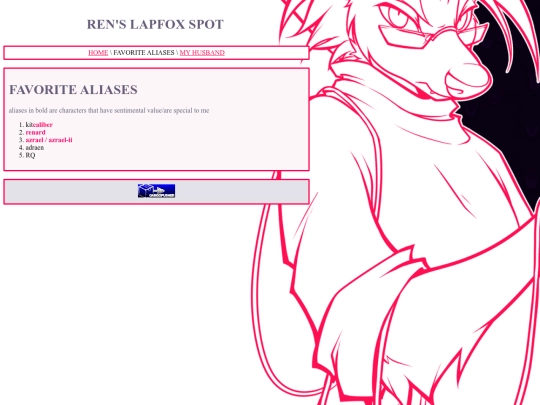 lapfox/aliases screenshot