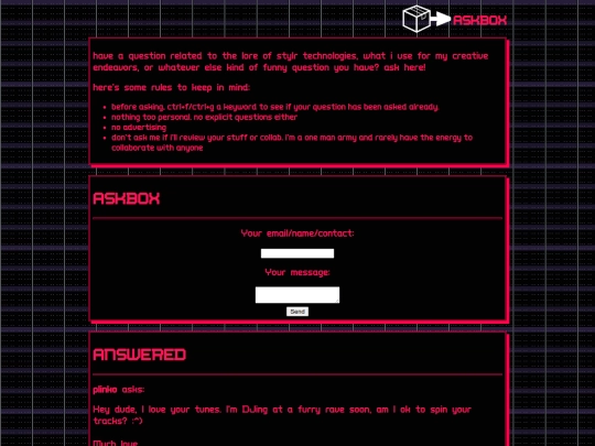 questions screenshot
