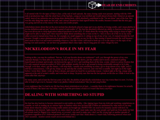 rexionary/endcredits screenshot