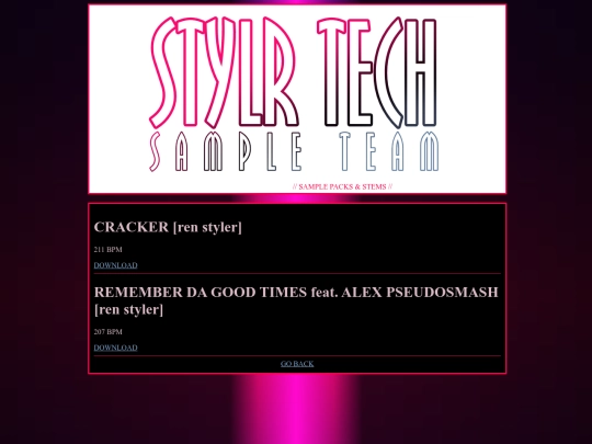 stylrsamples/stems screenshot