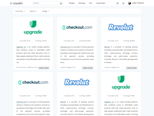startups2 screenshot