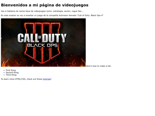 index screenshot