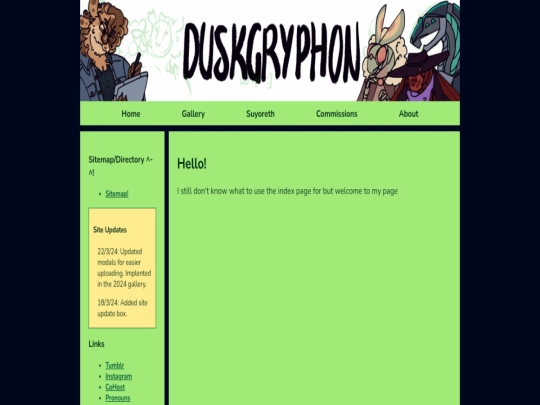 index screenshot