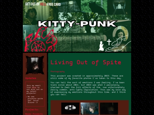 livingoutofspite screenshot