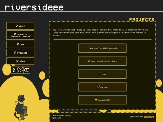 projects screenshot