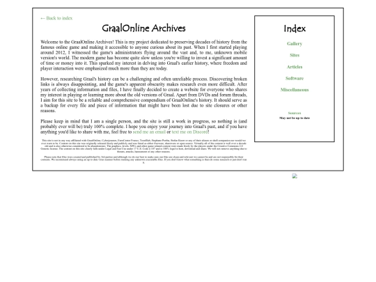 graal screenshot