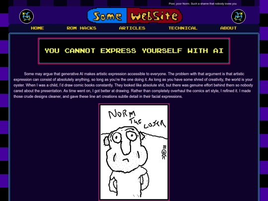article/norom screenshot