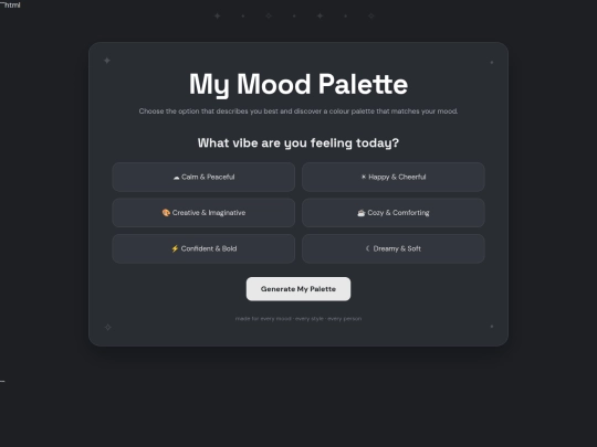 Colourpalletcreator screenshot