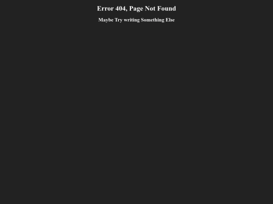 not_found screenshot