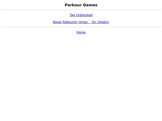 parkour_games screenshot