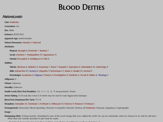 vtm/statblocks/kindred-of-note/blood-deities screenshot