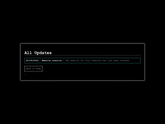 updates screenshot