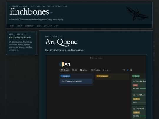 artqueue screenshot