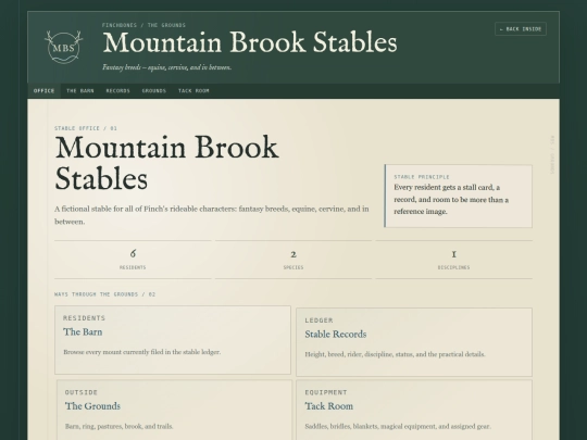 stables screenshot