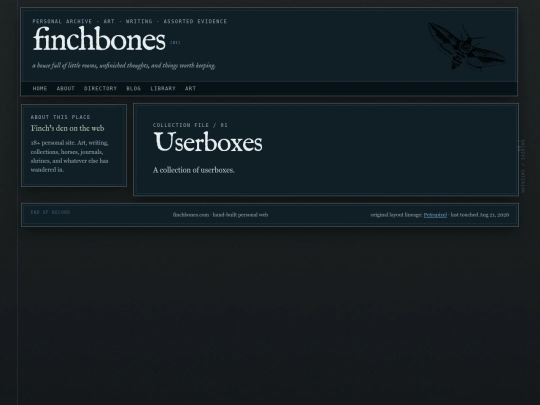 userboxes screenshot
