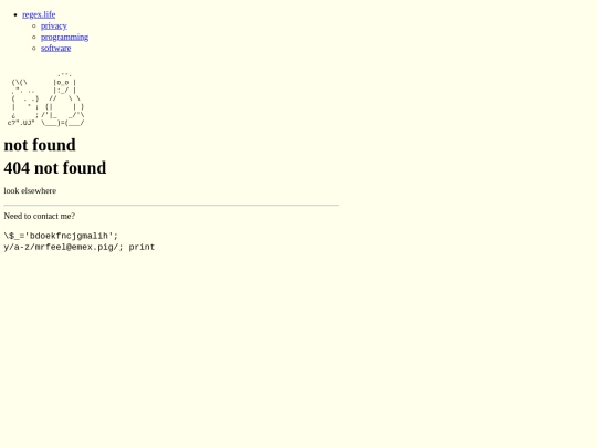 not_found screenshot