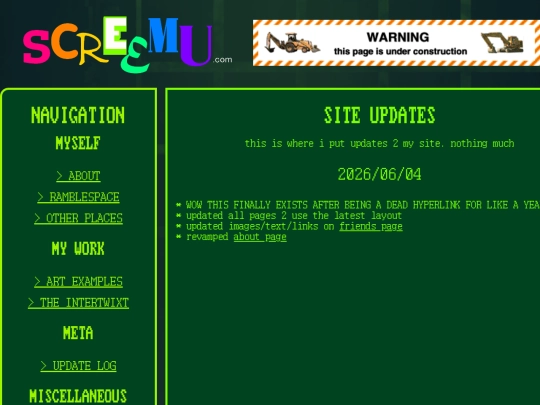 log screenshot