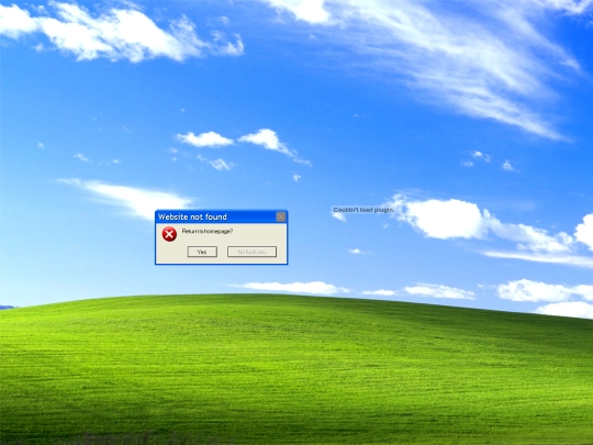 not_found screenshot