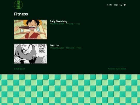 series/fitness screenshot