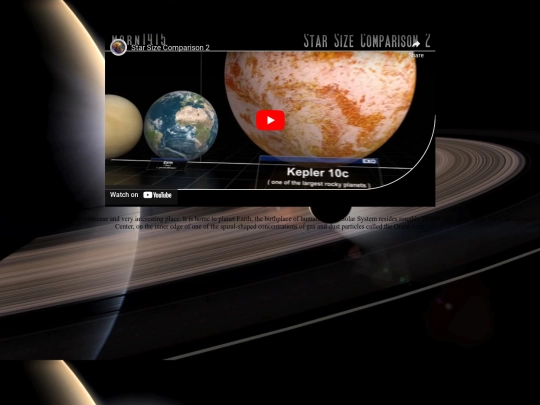 starsize screenshot